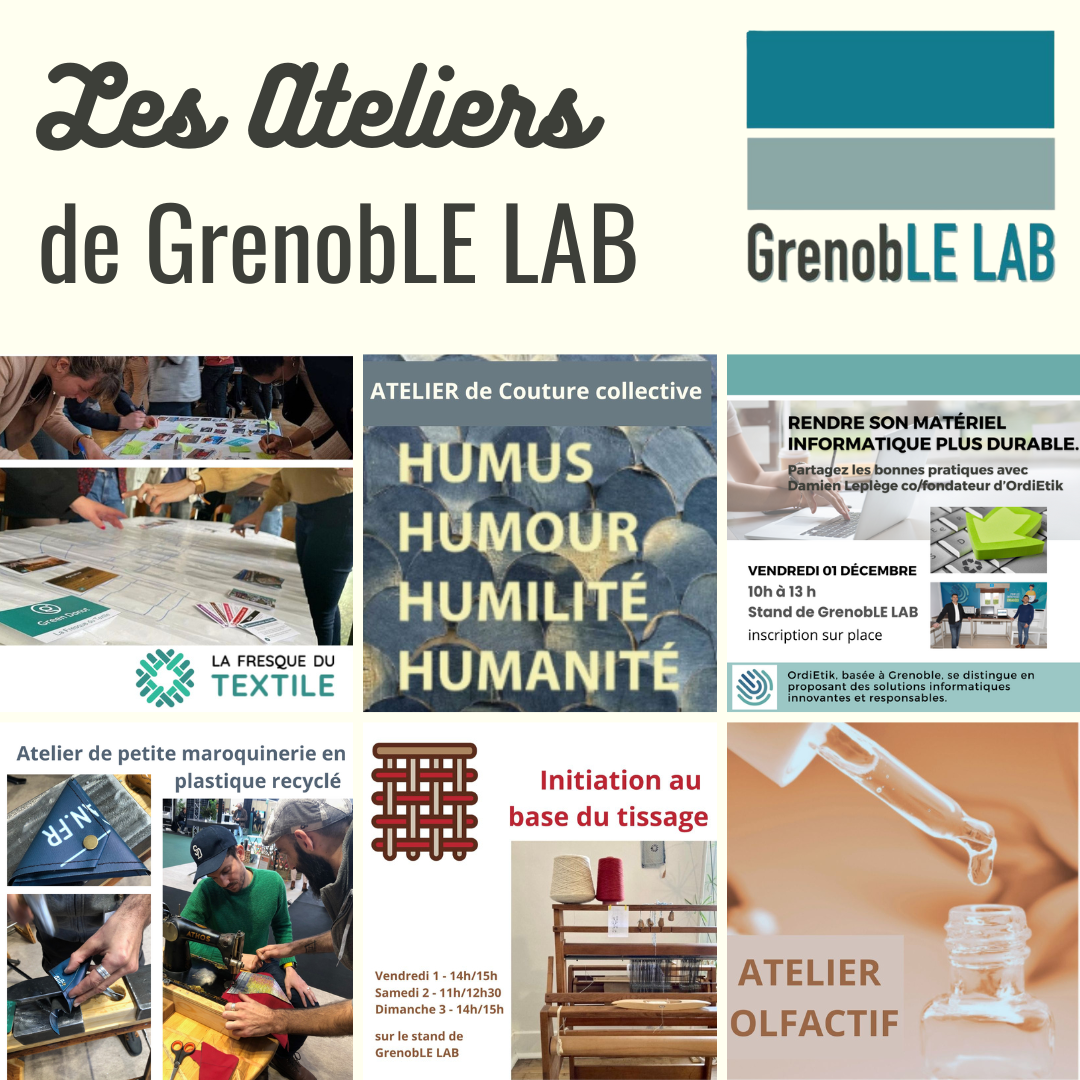 Image décrivant l'animation : LES ATELIERS DE GRENOBLE LE LAB